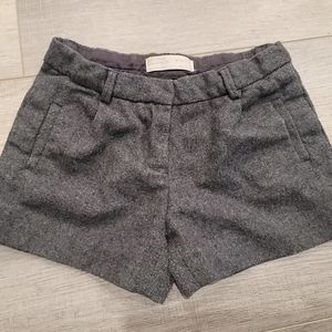 Zara Girls tweed-like shorts